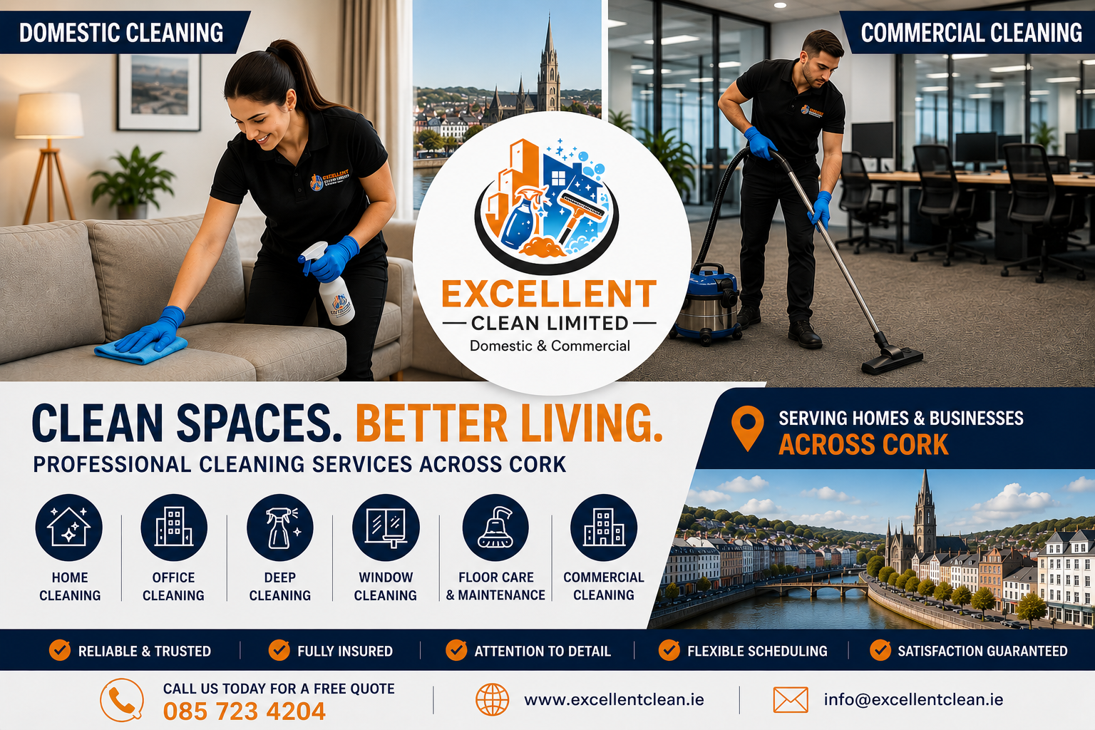 domestic and commercial cleaning